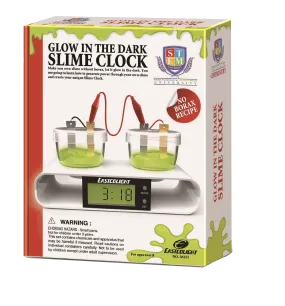 Stem Activity Kit Glow In The Dark Slime Clock