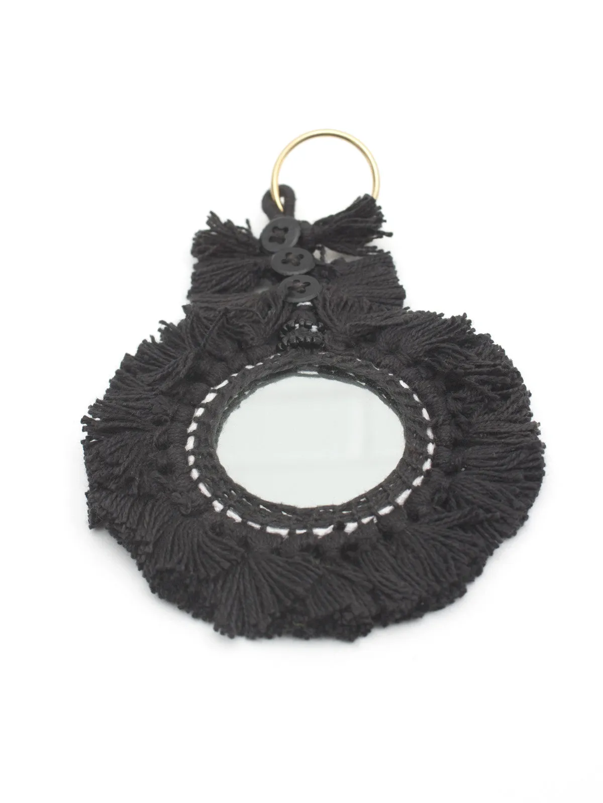 Tassel Mirror Keyrings
