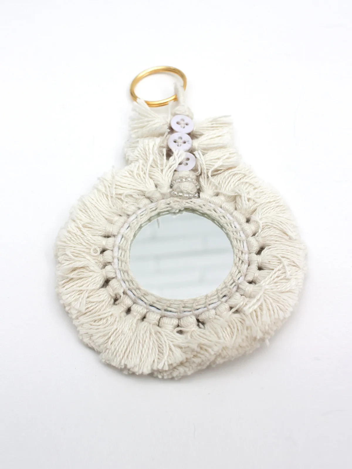 Tassel Mirror Keyrings