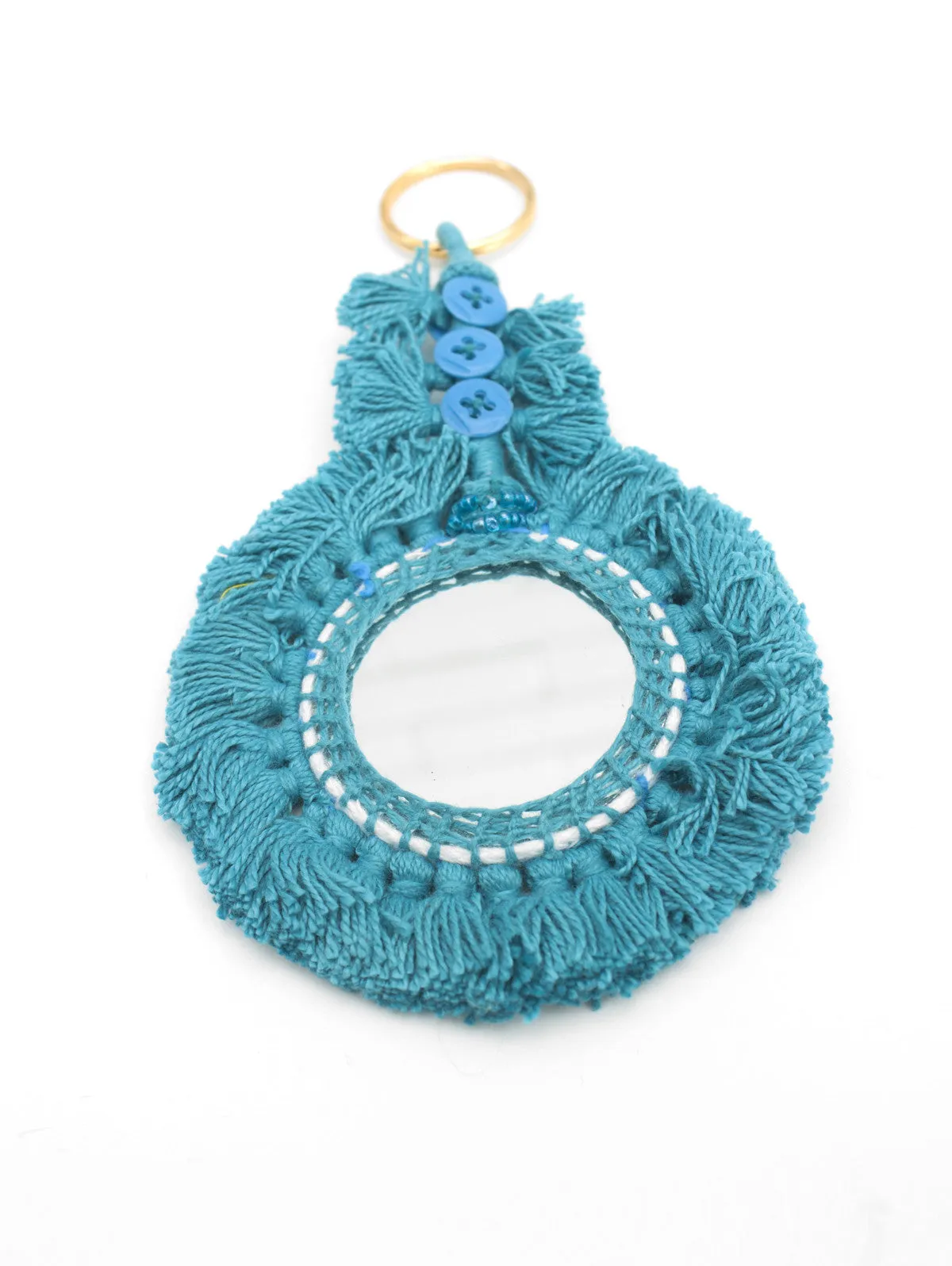 Tassel Mirror Keyrings