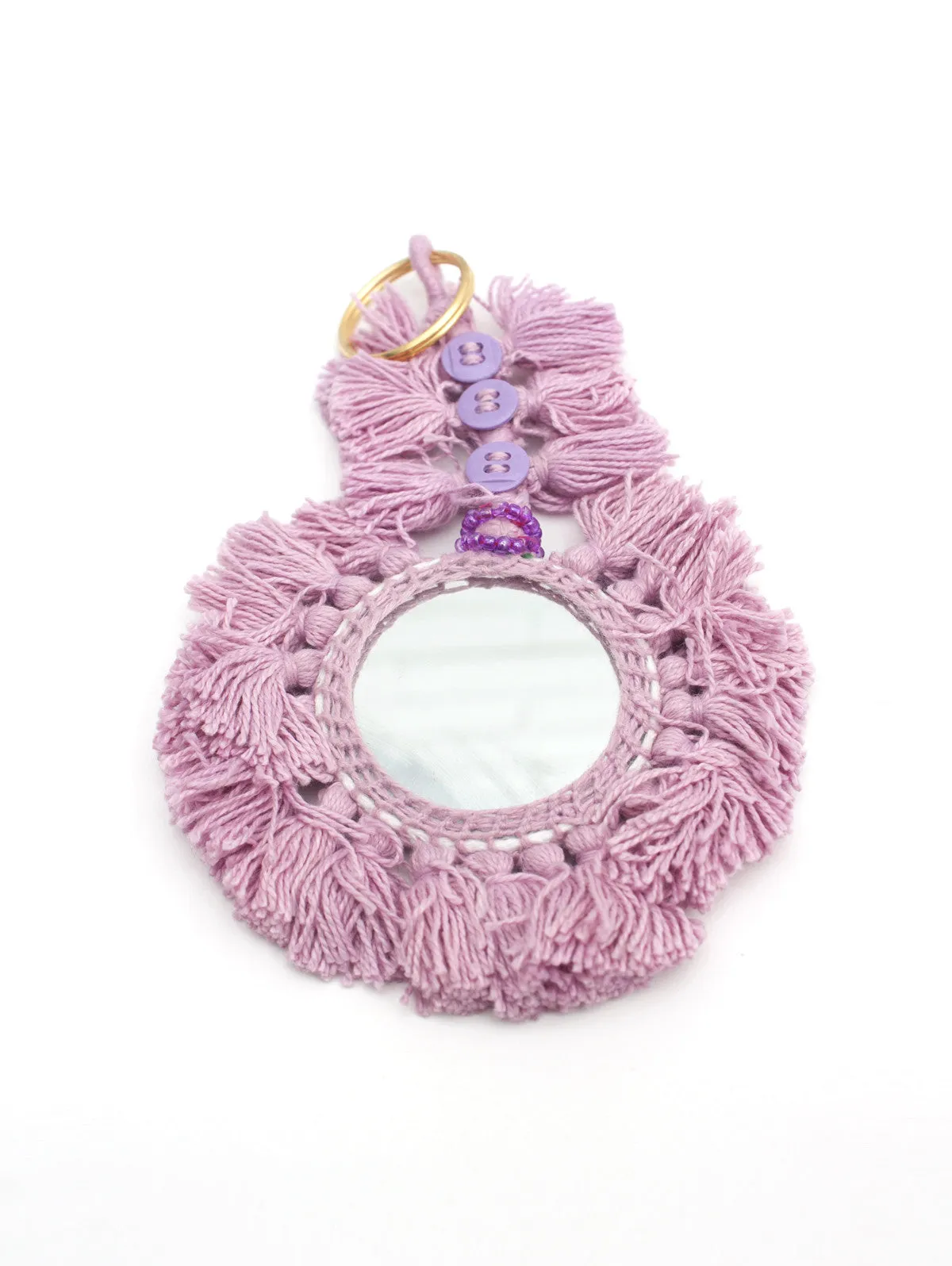 Tassel Mirror Keyrings