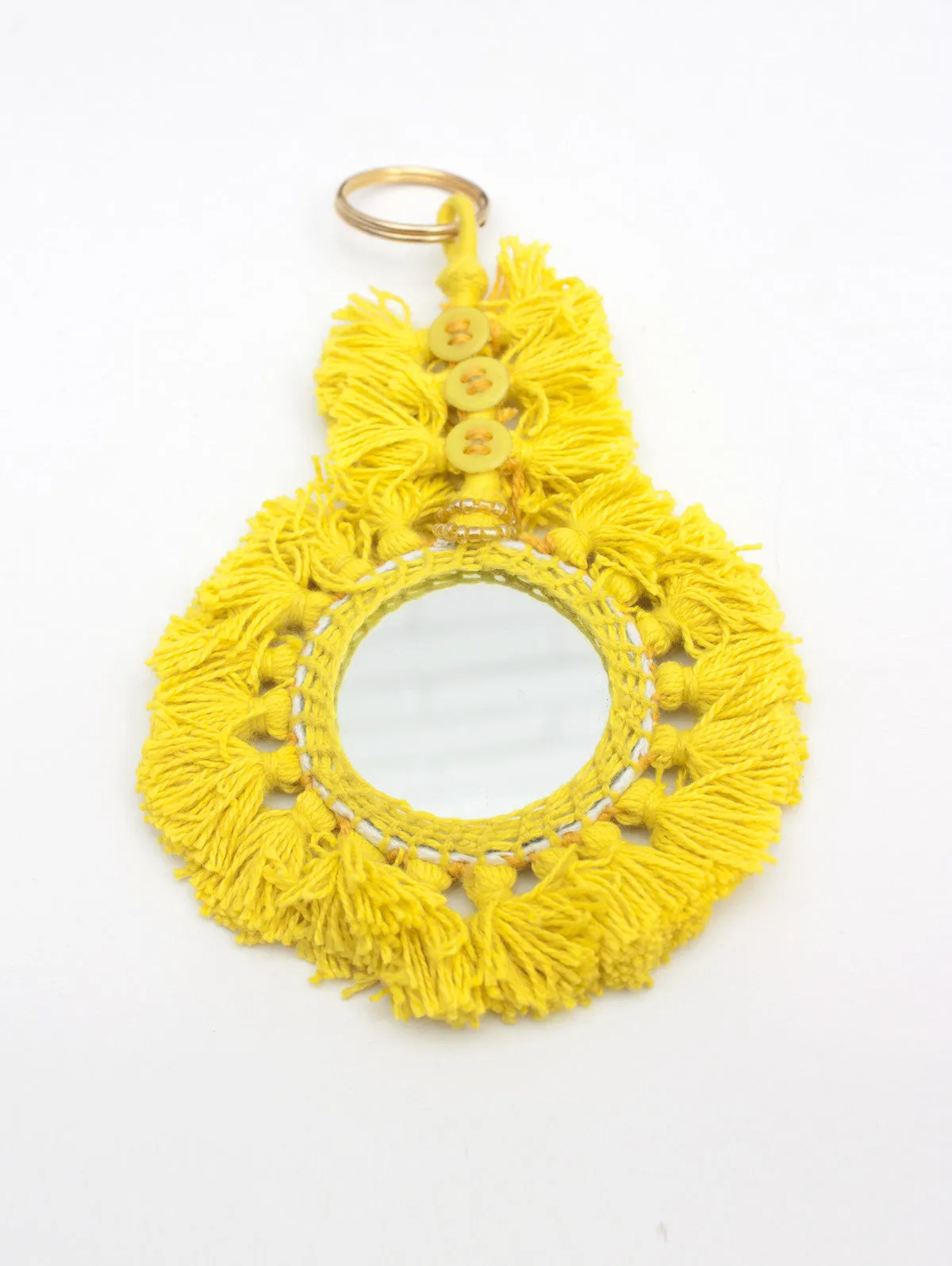 Tassel Mirror Keyrings