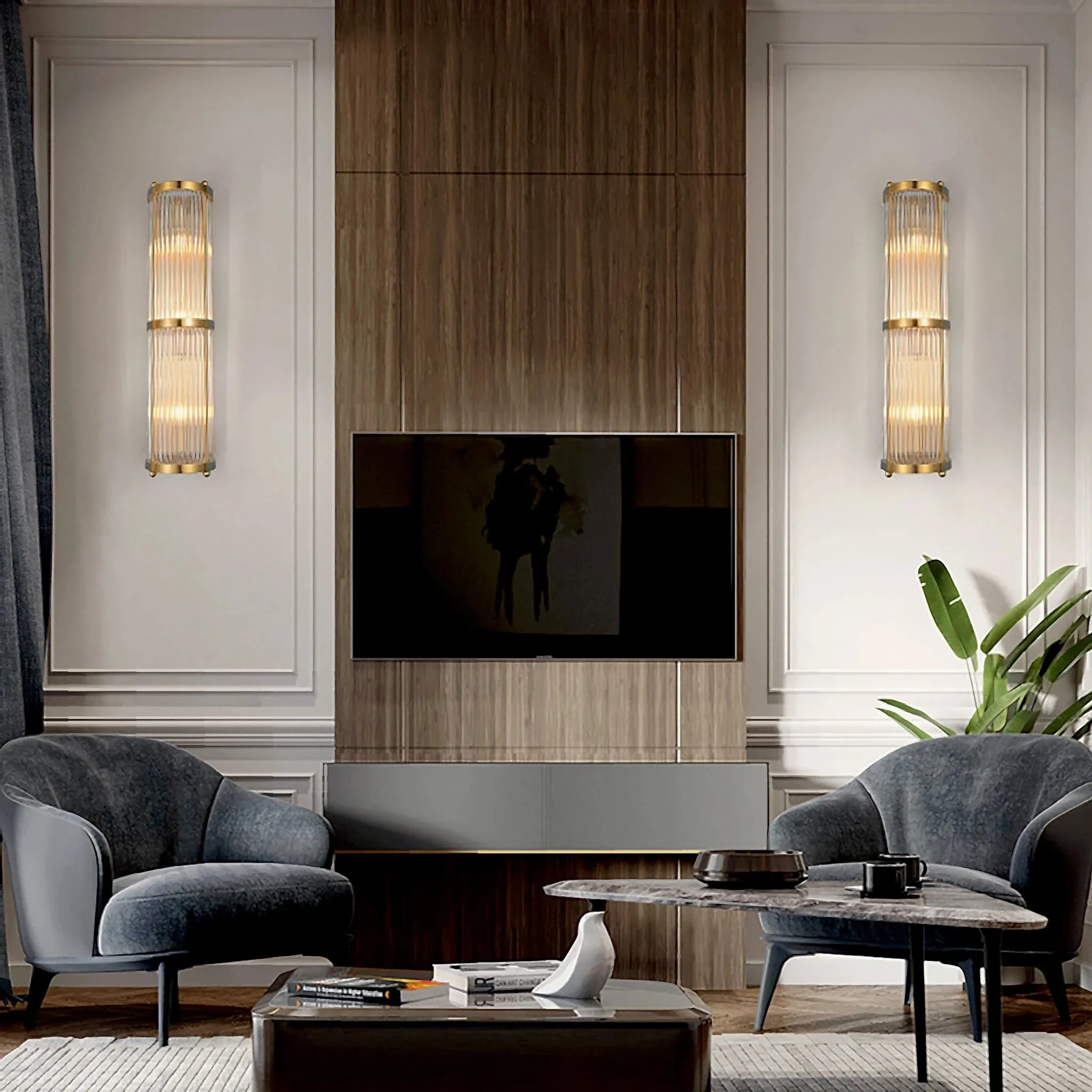 Teruel | Luxury LED Crystal Wall Lamp