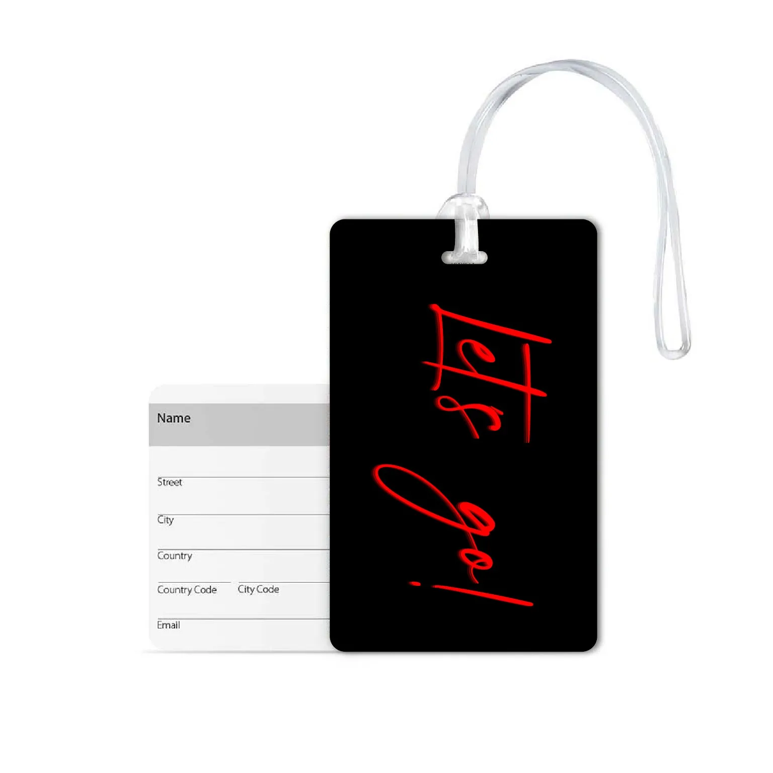 Travel Tags Luggage Trolley Men Women Kids Car Silicon Strap Identification Labels L X H 3 X 2 Inches