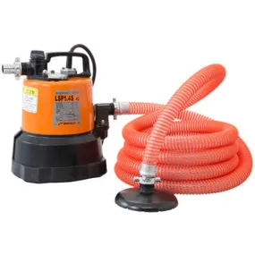 Tsurumi LSP1.4s 0.48kW Portable Self-Priming Submersible Drainage Pump with Suction Attachment