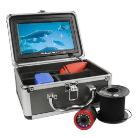 Underwater Fishing Camera Portable Fish Finder with 7 Inch LCD Monitor & High-definition Camera for Boat Kayak Lake Sea Fishing