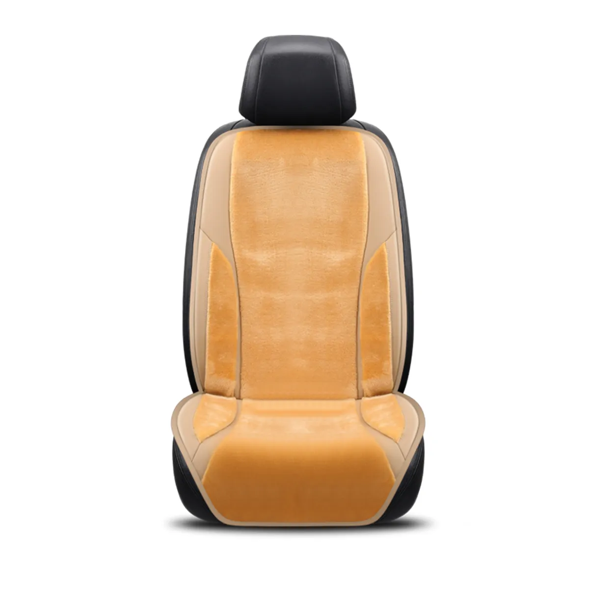 Universal Heated Winter Car Seat Cover Cushion Protector Heater Warmer Third Gear Heating 5 Mode Massage Set Leather Velour Fabric 12V