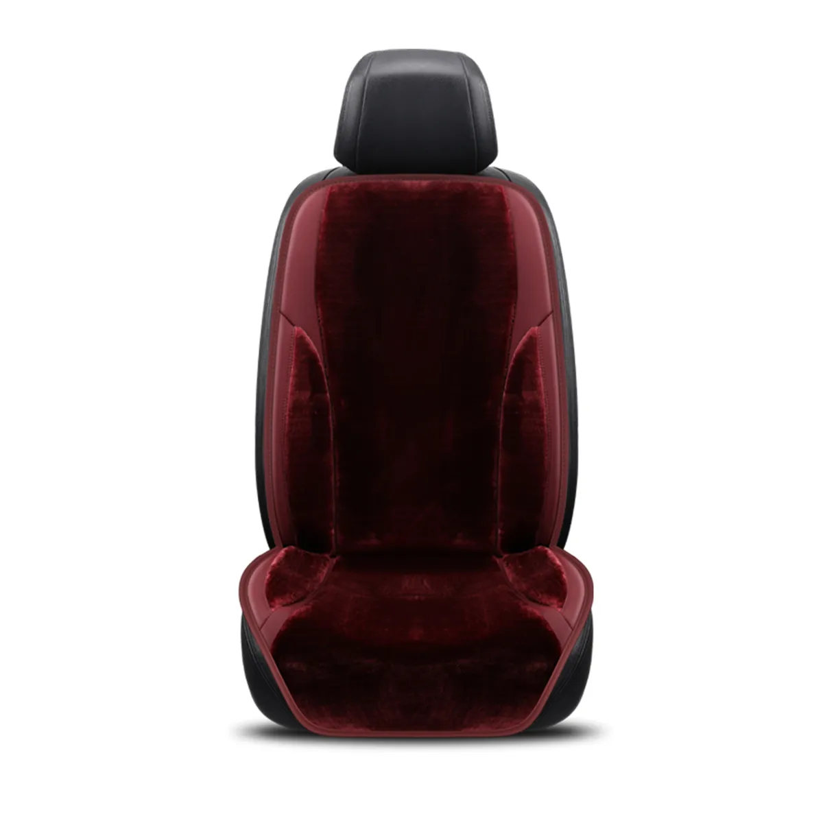 Universal Heated Winter Car Seat Cover Cushion Protector Heater Warmer Third Gear Heating 5 Mode Massage Set Leather Velour Fabric 12V