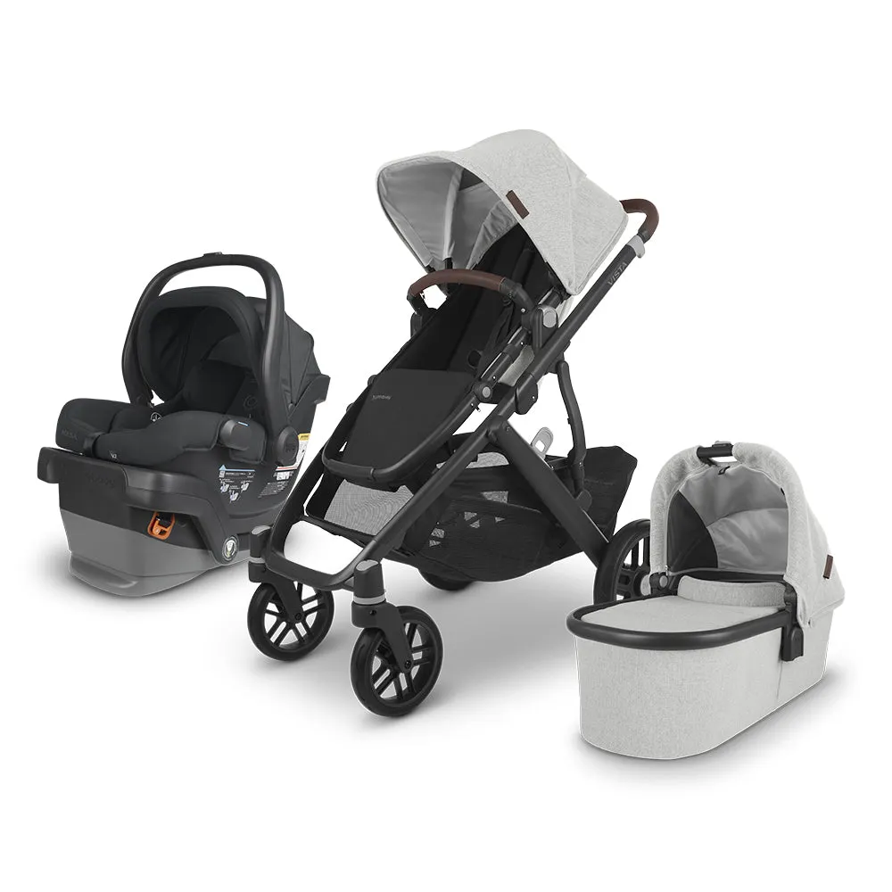 UPPAbaby Vista V2 Stroller Bundle with Mesa V2 Infant Car Seat