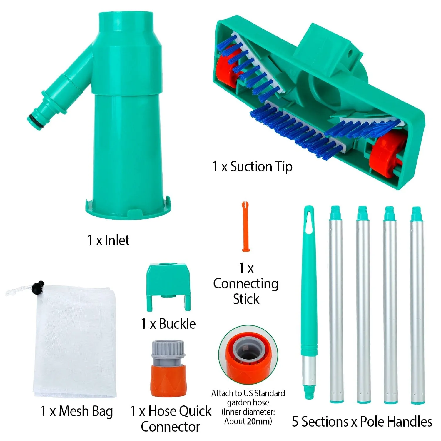 US Swimming Pool Vacuum Head Brush