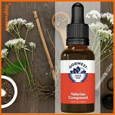 Valerian Compound Calming Remedy for Dogs & Cats