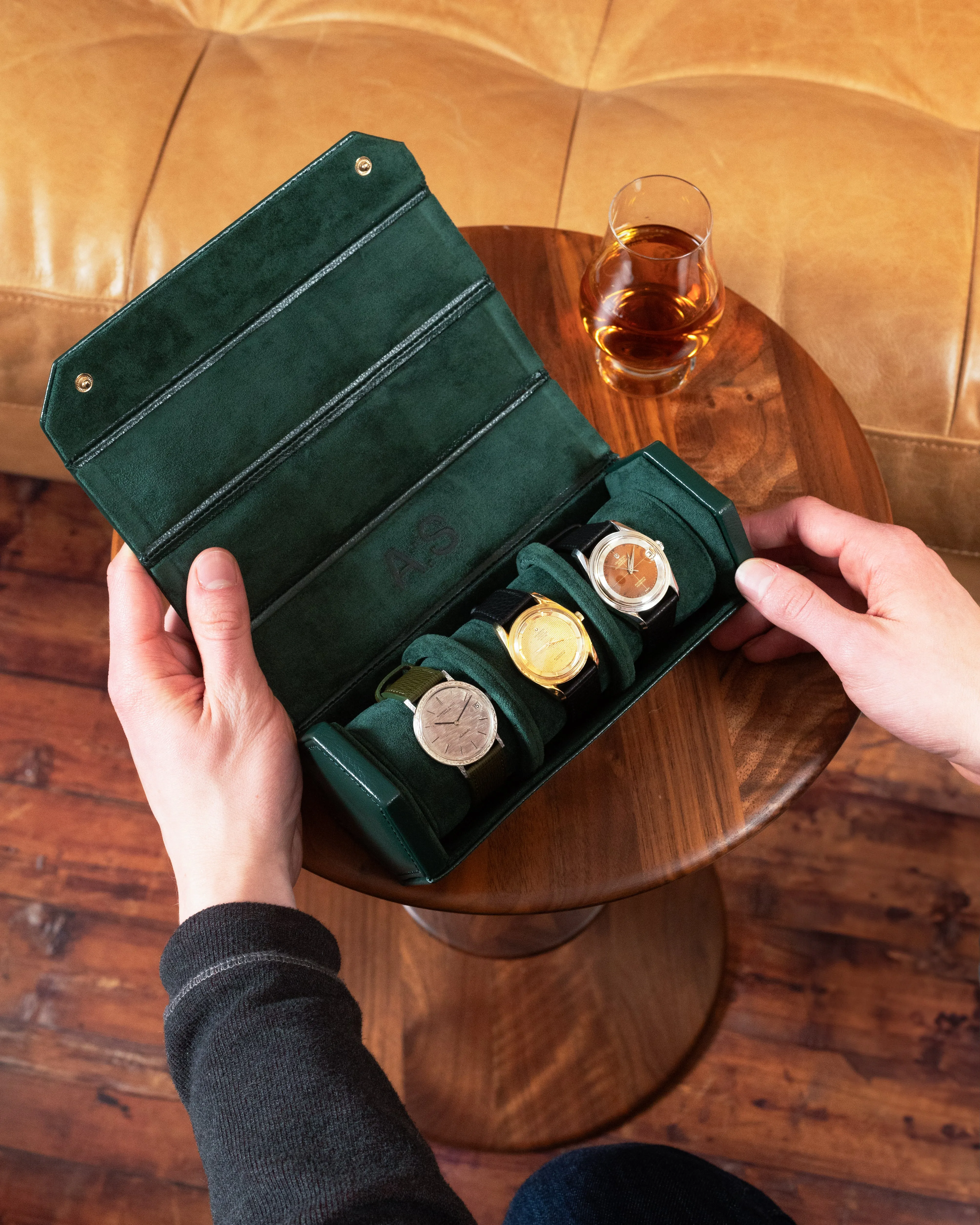 Vintage Collection 3-Piece Hex Travel Tube
