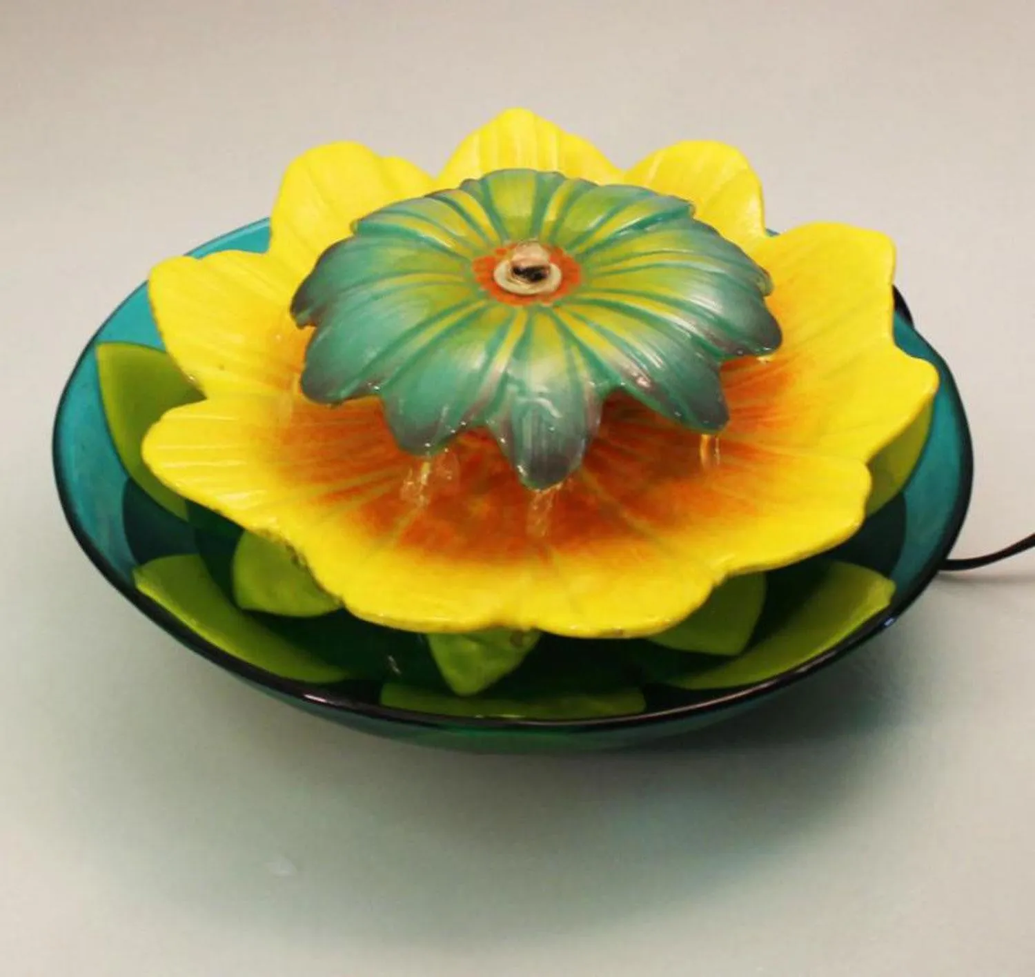 Water Fountain Project Kit - Stained Glass Fused Glass Fountains