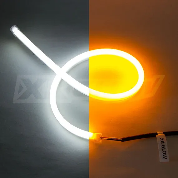 XKGlow Sequential Switchback LED Strip Kit DRL Turnsignal for Headlights (2pc) - 24" or 36"