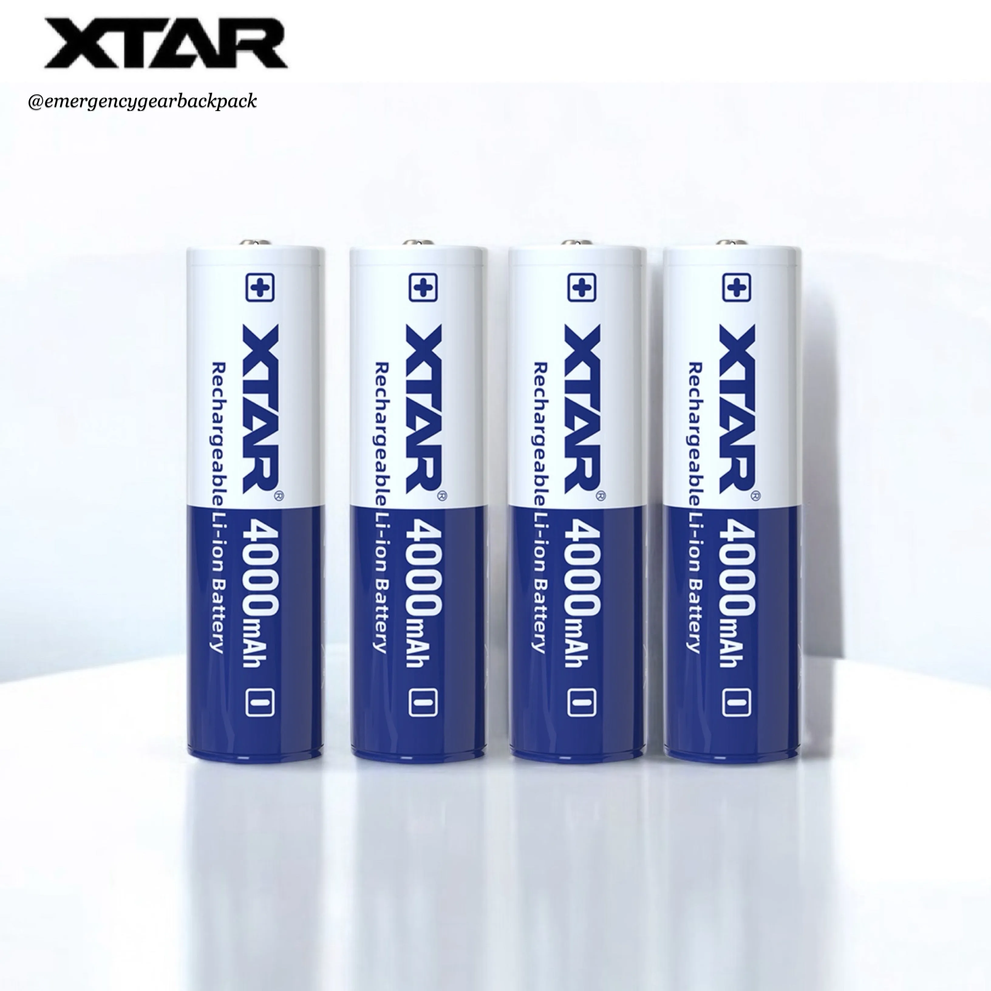 XTAR 18650 4000mAh 3.6V 10A Li-ion Rechargeable Battery