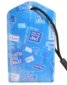 z Luggage Tag: Dad