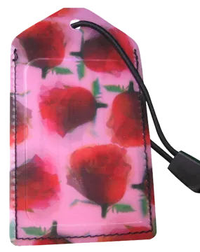 z Luggage Tag: Roses