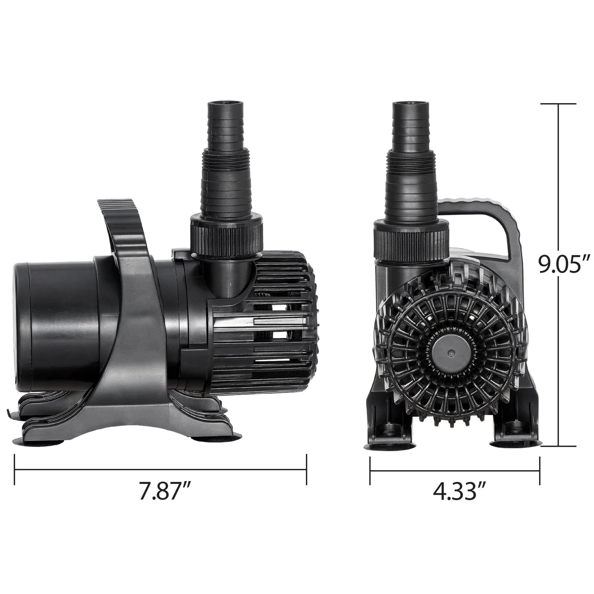 ZENY™ 2700GPH Submersible Water Pump for Pond Pool Waterfall Fountains Fish Tank, Black